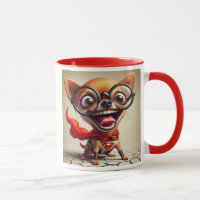 Super Chihuahua, de held hond.