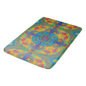 Super Colorful Fun Abstract Badmat (Gekanteld)