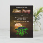 Super Cool Alien et Invitation du parti UFO (Debout devant)
