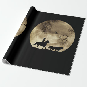 Super Cool Country Westerne Cowboy Cadeaupapier