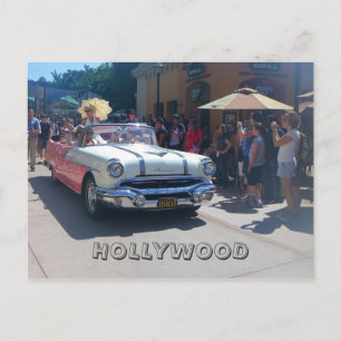 Super Cool Hollywood Briefkaart! Briefkaart