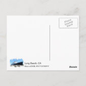 Super Cool Long Beach Briefkaart! Briefkaart (Achterkant)