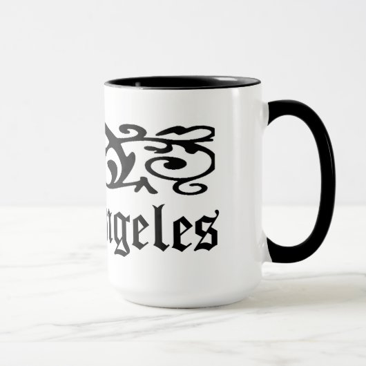 Super Cool Los Angeles Mug ! (Droite)