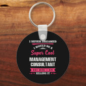 Super Cool Management Consultant Sleutelhanger (Voorkant)