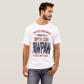Super Cool Pawpaw | Mannen cadeaus T-shirt (Voorkant volledig)