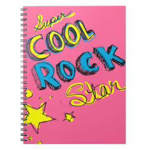 Super Cool Rock Star Notitieboek