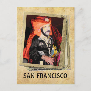 Super Cool San Francisco Briefkaart! Briefkaart