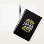 Super Cool Substation Electrician Funny Cadeau (Devant avec enveloppe)