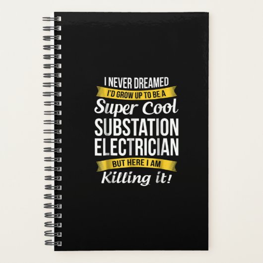 Super Cool Substation Electrician Funny Cadeau (Devant)