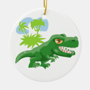 Super Cool T-Rex-keramisch siermiddel Keramisch Ornament