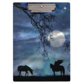 Super Cool Unicorn en Pegasus Klembord (Voorkant)