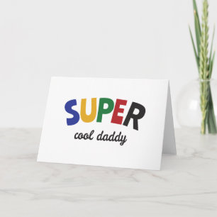 Super coole papa kaart