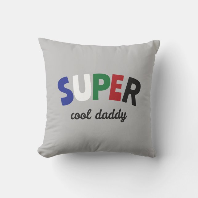 Super coole papa kussen (Voorkant)