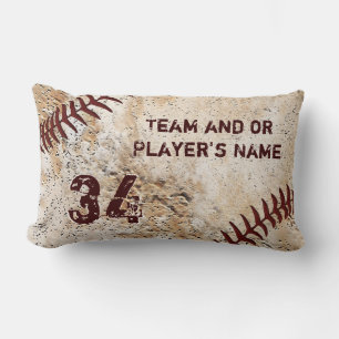 Super Coole Vintage Honkbal Team Cadeaus PERSONALI Kussen