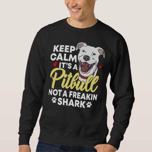 Super Cosy Pitbull Dog Lover With Cute Dog Trui (Voorkant)