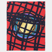 SUPER Couverture en polaire ABSTRAITE (Devant)