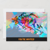 Super Crayon Colored Sprinters Kaart (Voorkant)