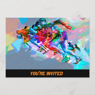 Super Crayon Colored Sprinters Kaart