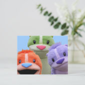 Super Cute Animal Briefkaart (Staand voorkant)