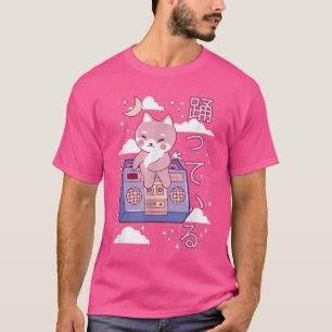 Super Cute Anime Vaporwave Kawaii Fo T-shirt