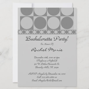 Super Cute Bachelorette Party Kaart