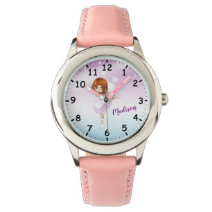Super Cute Ballerina Personalized Kinder Watch Horloge