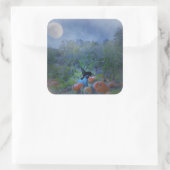 Super Cute Cat Halloween Pumpkin Patch Stickers (Tas)