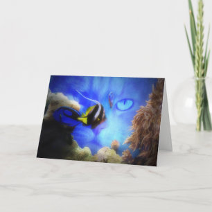 Super Cute Chat Drôle Bonne Carte Anniversaire