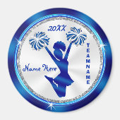 Super Cute, Cheap Personalized Cheer Magnets Magneet (Voorkant)