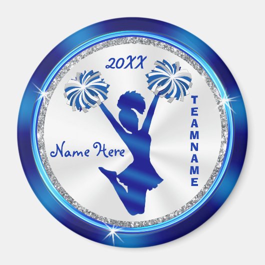 Super Cute, Cheap Personalized Cheer Magnets Magneet (Voorkant)