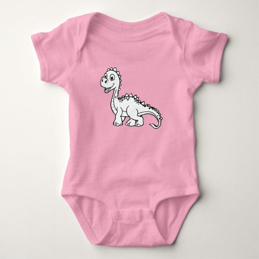 Super Cute Dinosaur Romper (Voorkant)