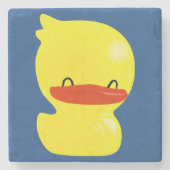 Super Cute Ducky Stone Onderzetter (Voorkant)