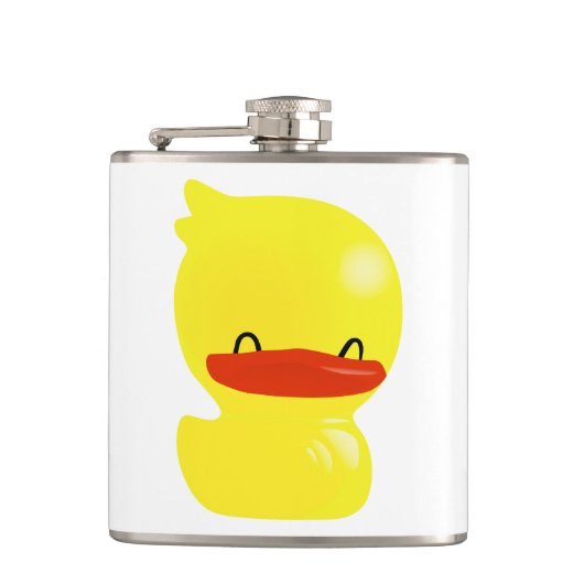 Super Cute Ducky Vinyl Wrapped Kolf Heupfles (Voorkant)