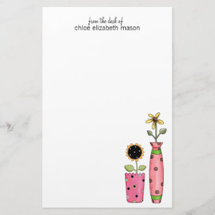 Super Cute Girly Stationery Briefpapier
