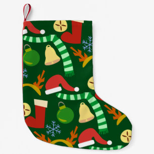 Super Cute Holiday Pattern Kleine Kerstsok