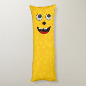 Super Cute Personalized oranje Monster-snuggle Lichaamskussen (Achterkant (Verticaal))