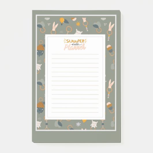 Super Cute Planner Post-it® Notes (Voorkant)
