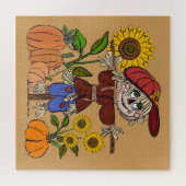 Super Cute Scarecrow Legpuzzel (Horizontaal)