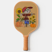 Super Cute Scarecrow Pickleball Paddle (Achterkant)