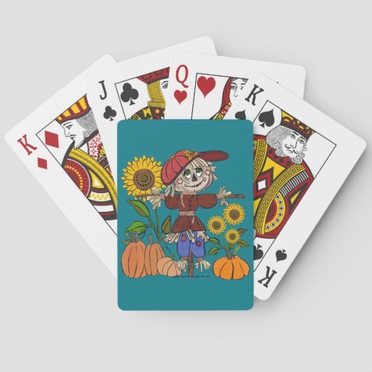 Super Cute Scarecrow Pokerkaarten (Achterkant)