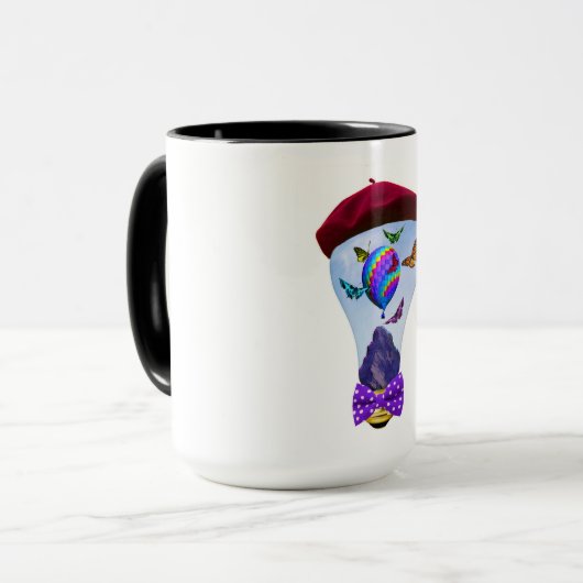 Super Cute Surreal Fantasy Mok (Voorkant links)