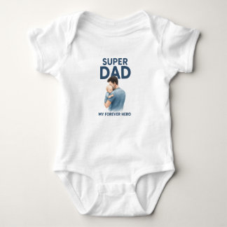 Super Dad Baby Bodysuit - Mijn Forever Hero Gift v