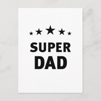 Super Dad Briefkaart