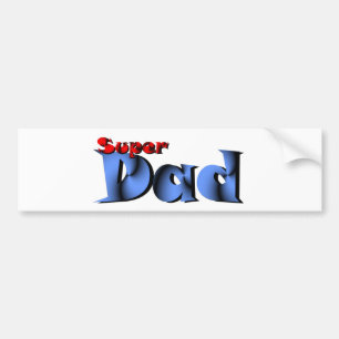 Super Dad Bumpersticker