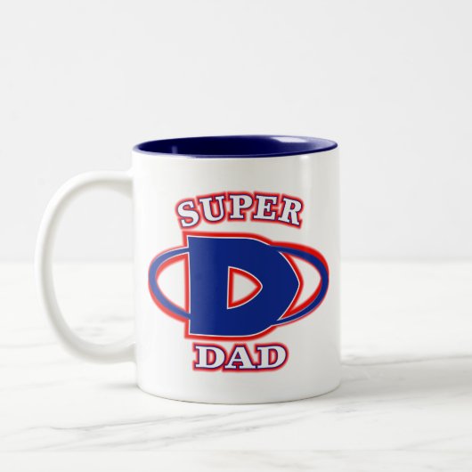 Super Dad Coffee Mok (Links)