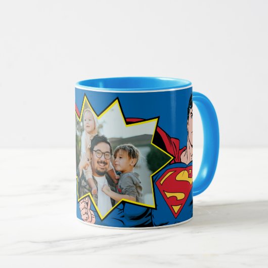 Super Dad Custom Photo Mok (Voorkant rechts)
