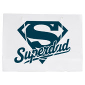 Super Dad Ever Groot Cadeauzakje (Achterkant)