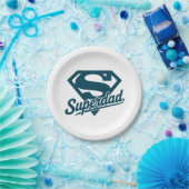 Super Dad Ever Papieren Bordje (Feest)
