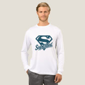 Super Dad Ever Tri-Blend Shirt (Voorkant)