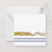 Super Dad Fotocollage Happy Vaderdag Kaart Notitiekaartje (Achterkant)